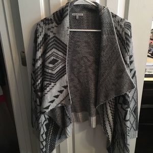 Charlotte Russe pattern cardigan